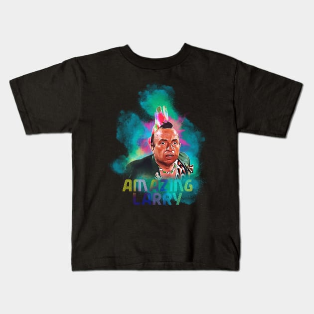 Amazing Larry Kids T-Shirt by creativespero